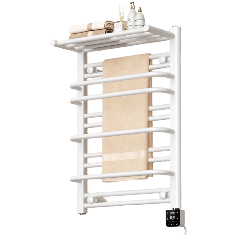 AVONFLOW Electric Towel Rack, Carbon Fiber Smart WIFI Drying Machine, Bathroom Moisture-Proof Storage Shelf, NZ03-7