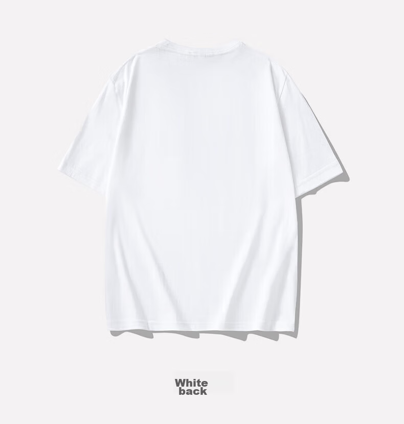 Huili Short-Sleeve Men's Summer Trendy Versatile Round Neck Sports T-Shirt, Comfortable Breathable Undershirt for Me 22