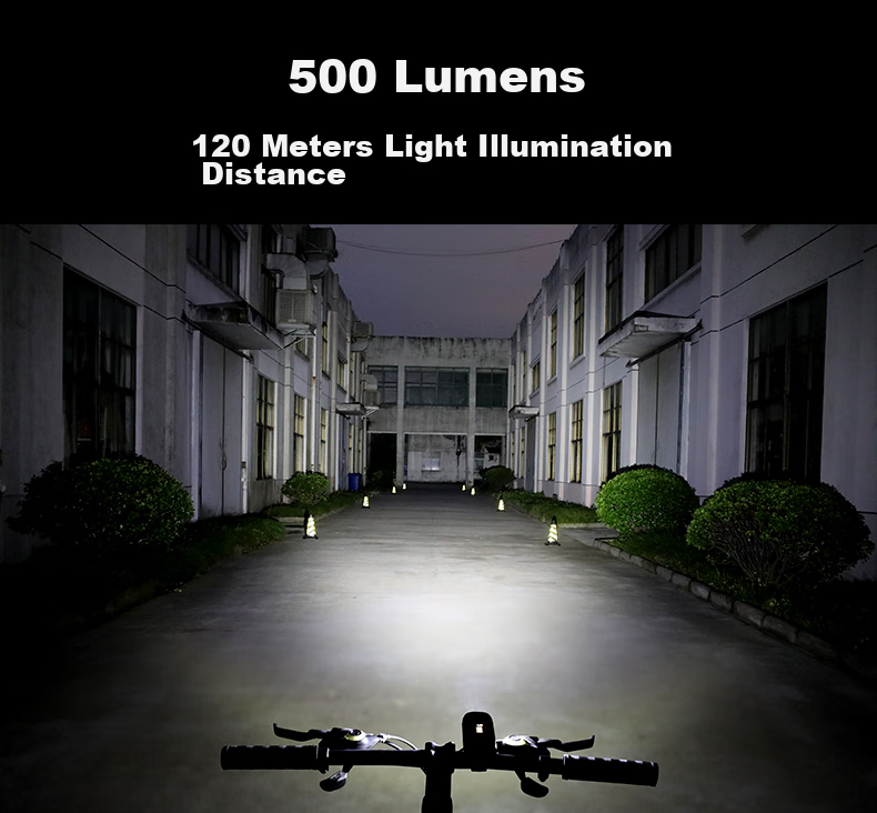 Addview Bicycle Light, Cycling Light, High-Intensity Flashlight, Rechargeable, Waterproof, Cycling Equipment 6