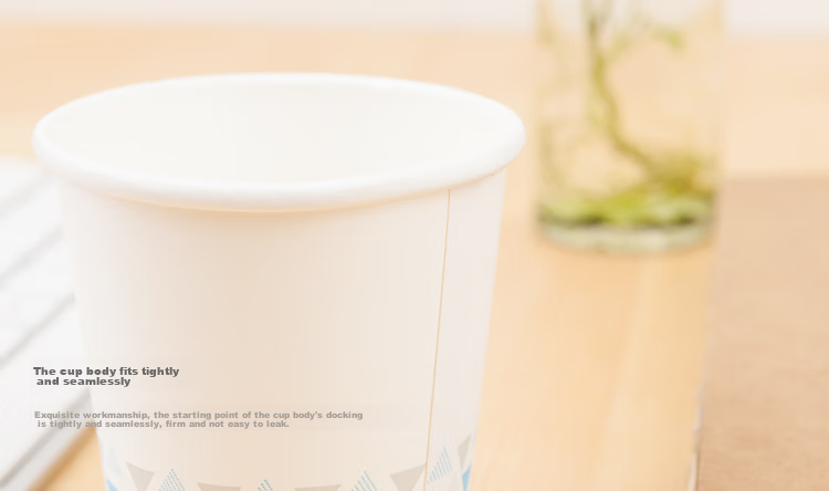 M&G Disposable Paper Cups, Cups/water Cups, 100 Pieces/bag, 250ml Thickened, for Home And Office Use, Drinking Cups, ARC92514 5