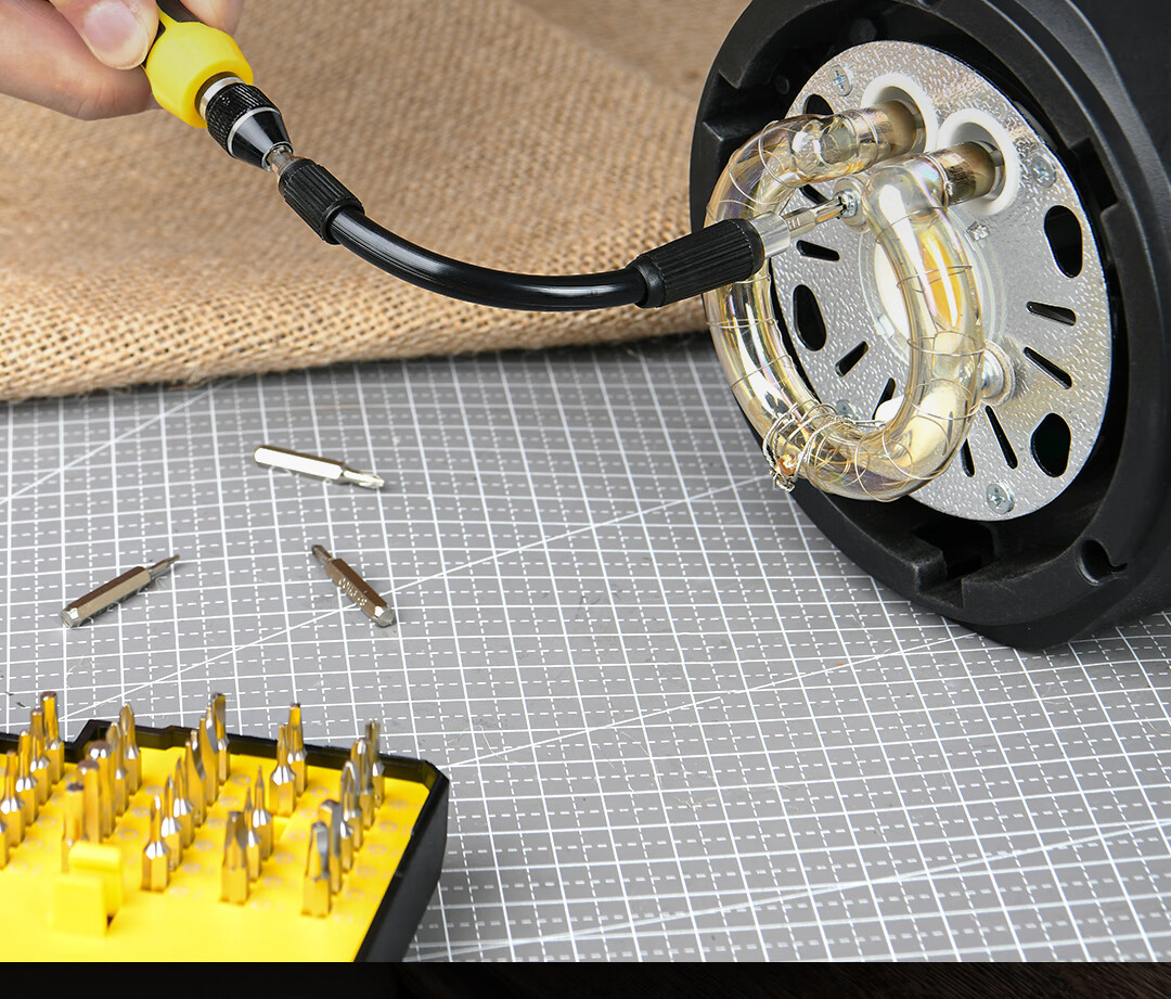 Deli Multifunctional Precision Repair Electronic Screwdriver Set, 65 Pieces, Mobile Phone Repair Screwdriver Kit 18