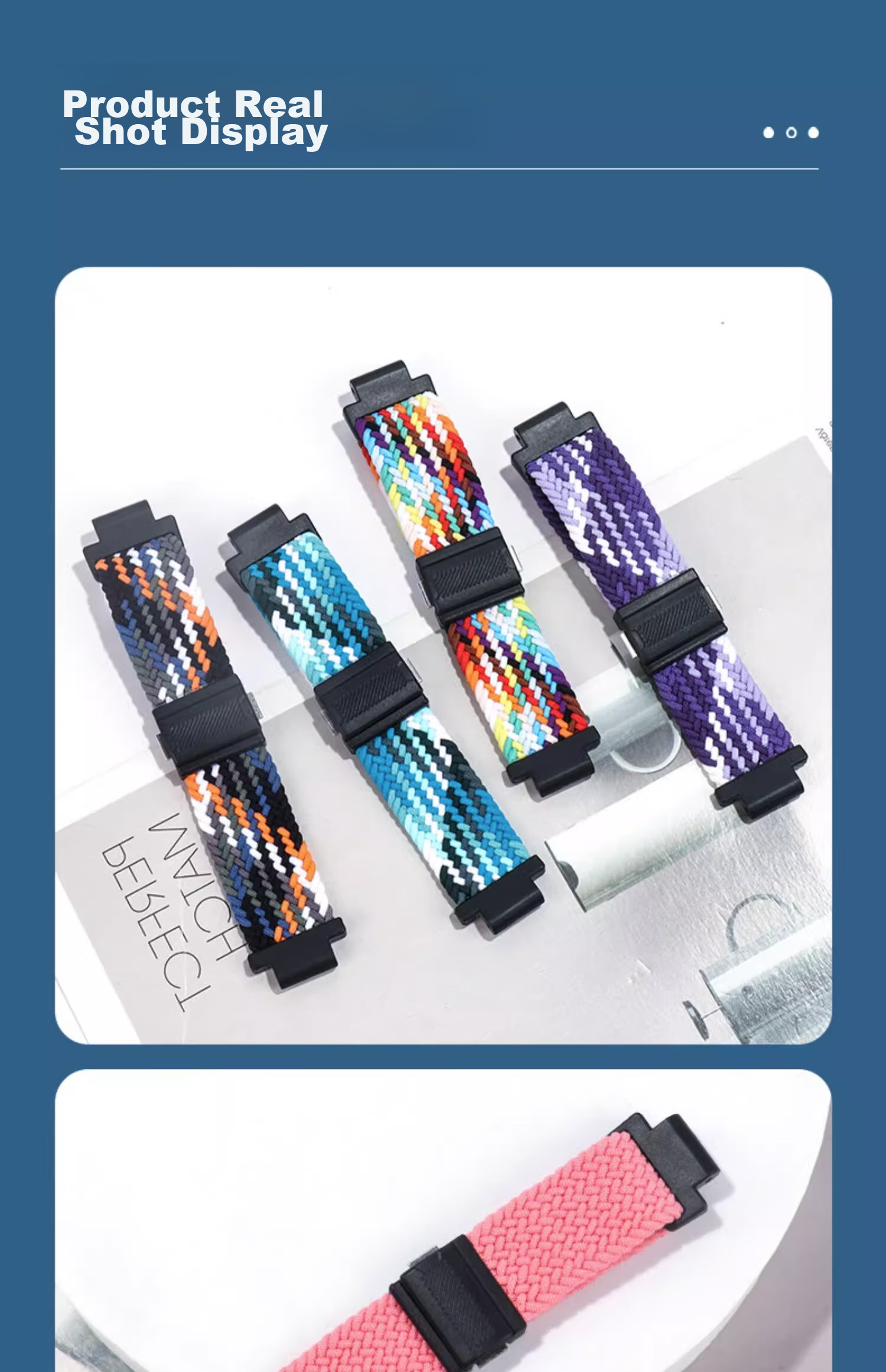 Iboann Silicone Replacement Strap for Xiaotiancai Z11/Z10/Z9/Z8/Z7S/Z6Pro/Z5/D2A/D3S/D5/Q2A/Q1 Kids Smartwatch 10
