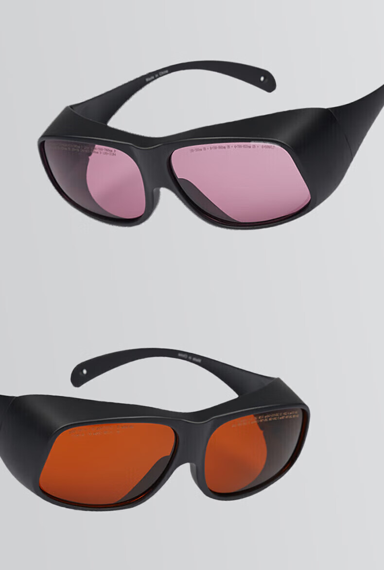 SHENGLI GOL-SIV® Laser Safety Goggles, 10600nm Industrial High-Power Laser Protection Eyewear, Suitable for CO2 Laser OD6+, 1 Pair 4
