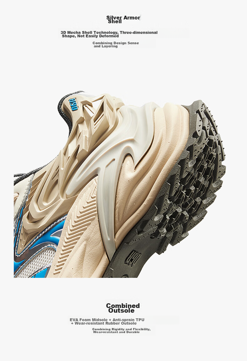 OGR Rattler Series Jogging Dad Shoes, Breathable for Men And Women, Suitable for Summer And All Seasons, Casual Sports Height-Increasing Shoes 10