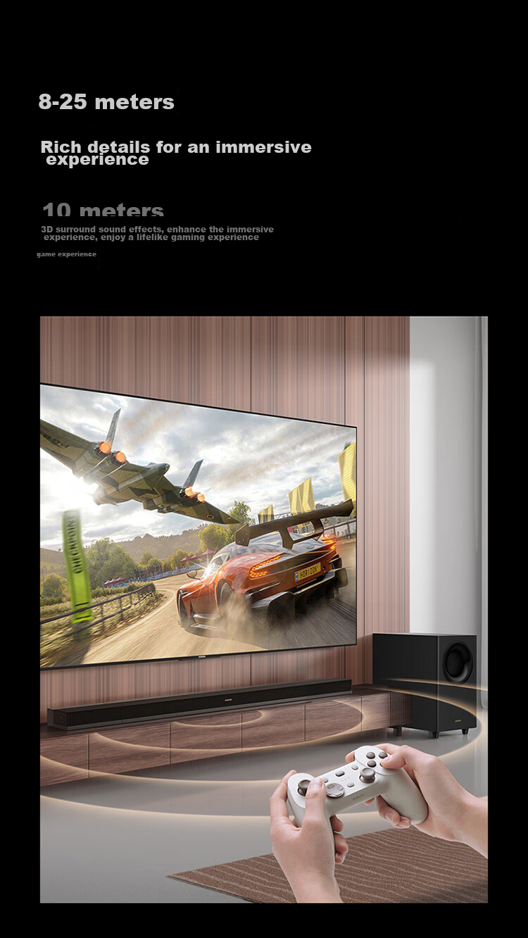 MI TV Soundbar 5.1.4 Dolby Atmos Wireless Bluetooth Soundbar + Subwoofer Sky Channel Surround Sound Home Theater System 5