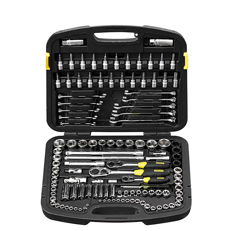 STANLEY 120-Piece Comprehensive Tool Set Ratchet Wrench Automotive Repair Tool Kit 91-931