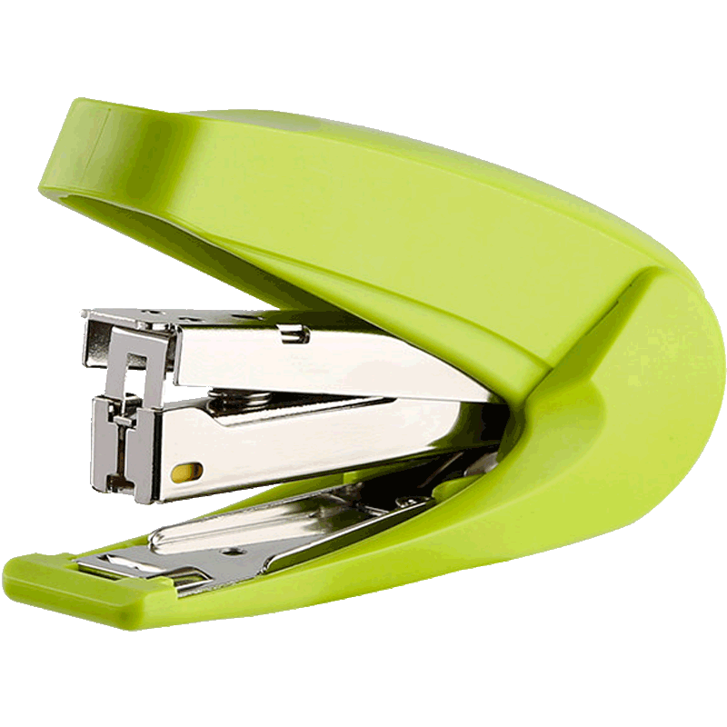 KOKUYO Imported Low-Force Stapler, Office Document Binding Stapler, Compatible with No. 10 Staples, Yellow And Green Color, SL-M72YG3C Digital All-Net Low Price