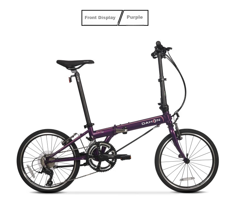 DAHON Folding Bicycle, 20-Inch, 18-Speed, Unisex Road Bike, KAC083, Orange 7