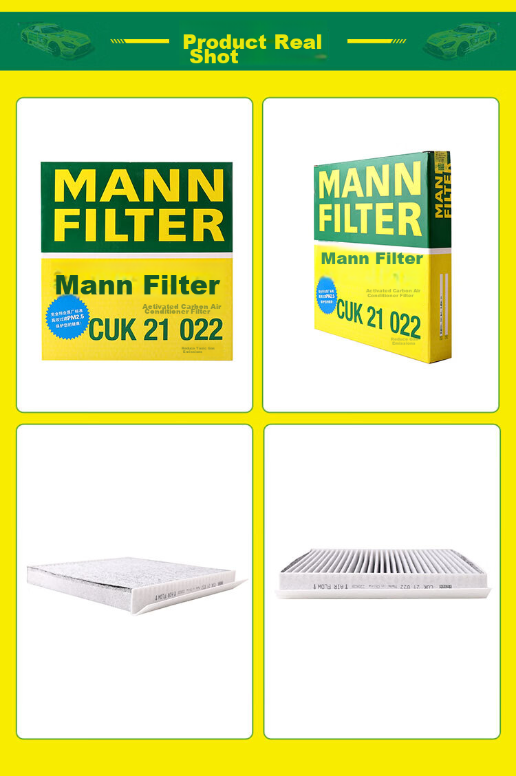 MANNFILTER Air Conditioning Filter Element CUK21022 for Roewe ERX5 RX5 MAX/plus And MG HS Ruifeng Linghang 9