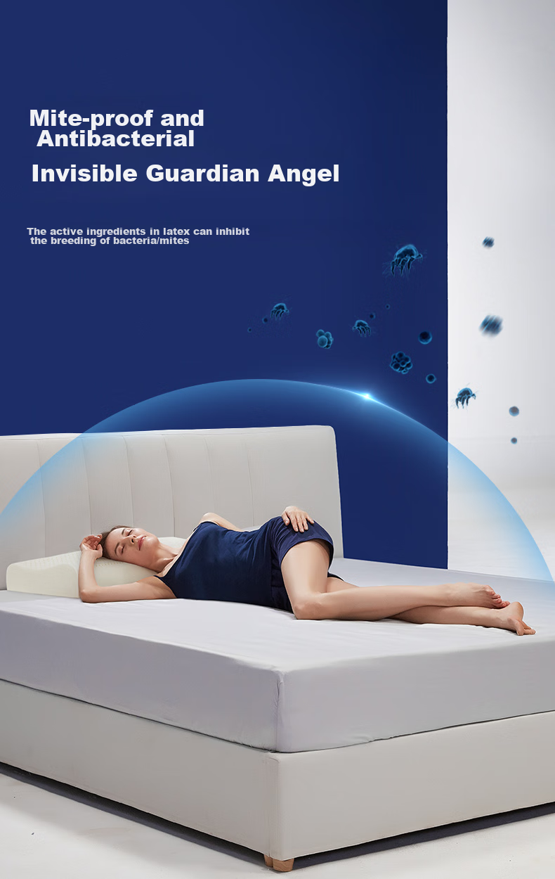 JAGO Latex Pillow with Large Particles for Neck Massage, Cervical Pillow Core, Imported from Thailand with 90% Natural Latex Content, Adult Pillow 8