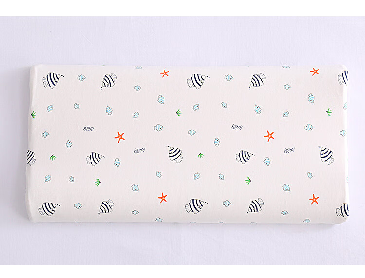 Jinxiangshu Thai Imported Latex Pillow, Cervical Pillow, Rubber Sleeping Pillow, Breathable Wave Pillow for Children And Teenagers, Ages 1-6 20