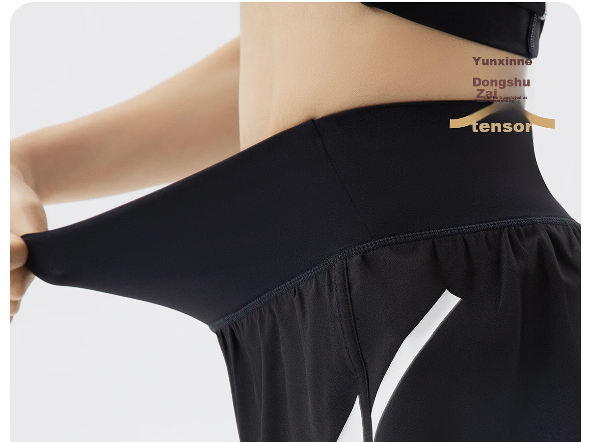 361° Women's Sports Fitness Yoga Shorts, Summer Lightweight, Faux Two-Piece Design, Breathable Outdoor Cycling Running Shorts 16