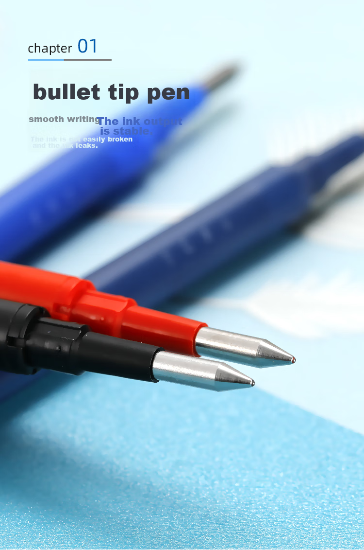 PILOT Erasable Gel Pen Refill for Signature Pens And Ballpoint Pens, Student Stationery Office Supplies (Compatible with LFBK-23EF) BLS-FR5 Red 0.5mm 3
