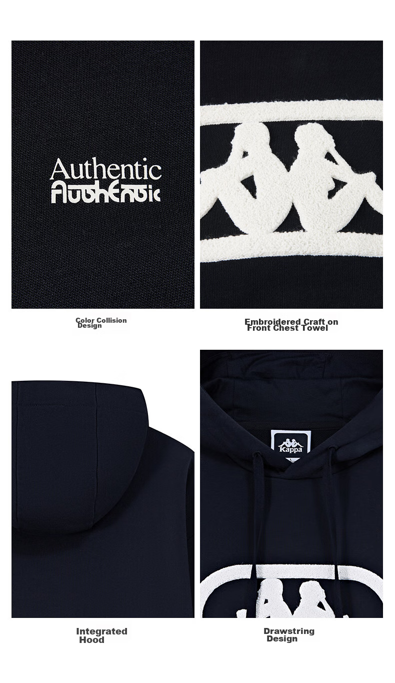 Kappa Back-To Red Sweatshirt New Style for Men And Women, Autumn New Year Knitted Sports Casual Pullover K0EY2MT30D 30