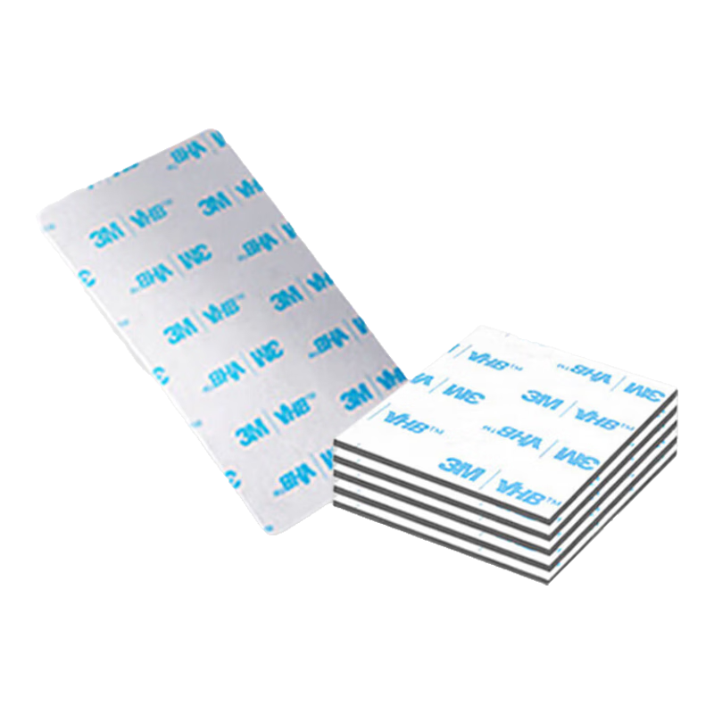 3M Double-Sided Tape, Strong Adhesive, Waterproof, for Office Use/ETC Cards/Student Stationery/Hobby Crafts, Model 6604-GP, Bagged, 85MM*4, 3M M/6 Pieces