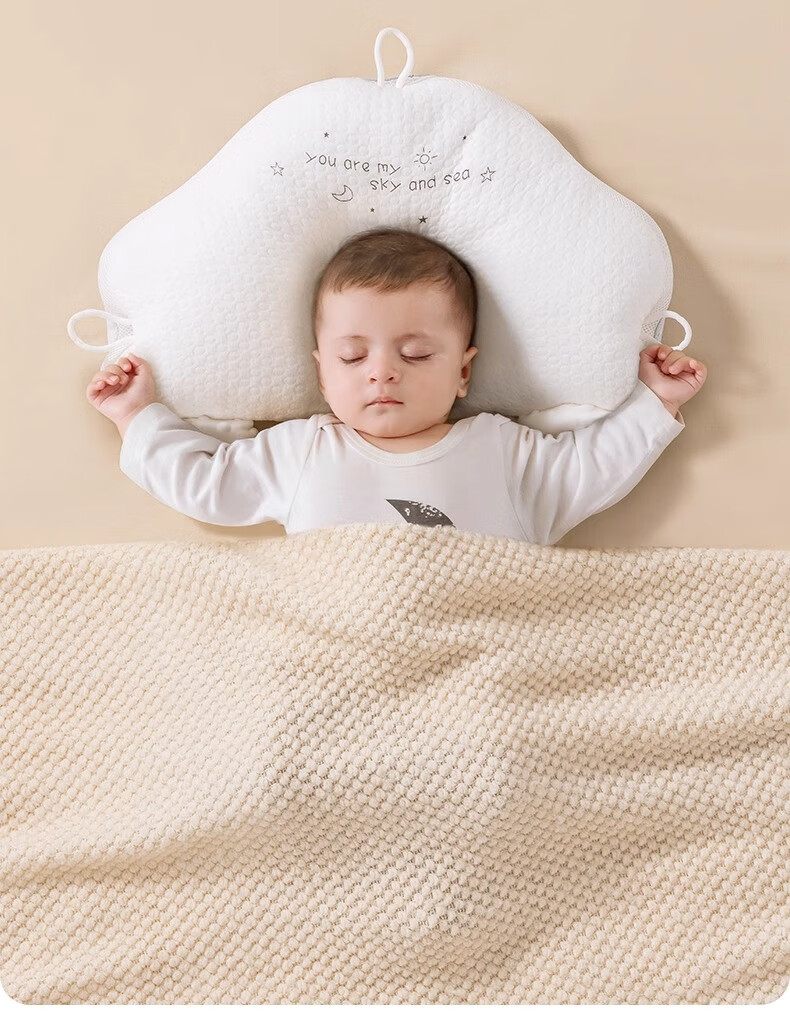 Beitaisi Children's Pillow Cover for Ages 3-8, Zoned Neck Protection, Baby Growth Pillow, All Seasons Kindergarten Pillow H2, Fun Duck Pillow Cover 1