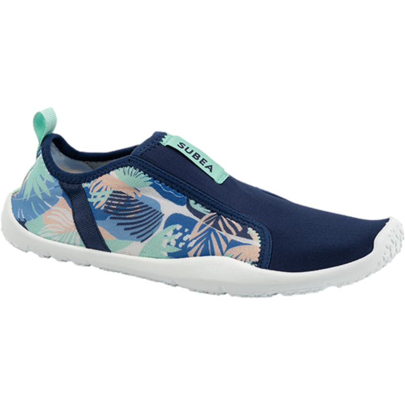 DECATHLON Water Shoes for Men, Wading Outdoor Breathable Quick-Drying Non-Slip Fishing Shoes Adult Style Pink And Blue Patchwork 38/394499035