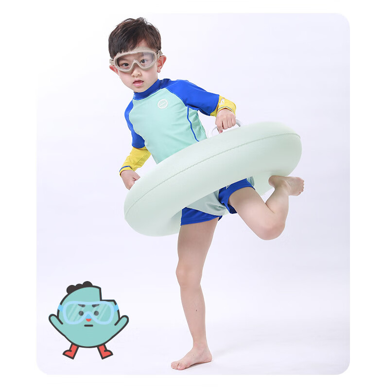 COCOLIC Children's Large Frame Swimming Goggles, Waterproof Anti-Fog HD Diving Equipment for Ages 3-12 CO-9100 PINK 13