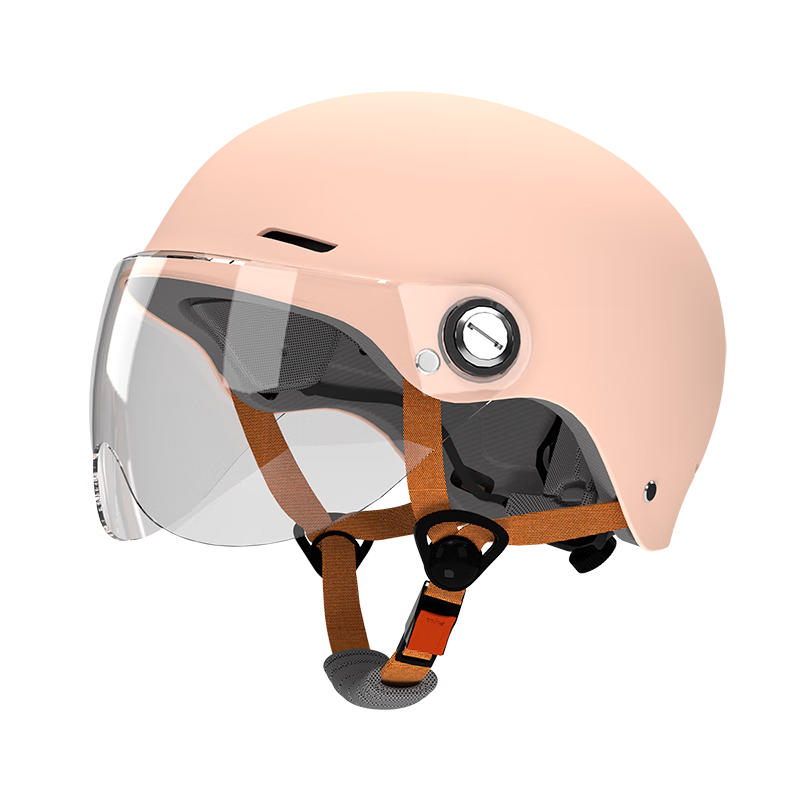 Tianqi Helmet, Electric Vehicle 3C Certified New National Standard A-Class Electric Scooter Half Helmet for Men And Women, Summer Safety Helmet Suitable for All Seasons, Pink