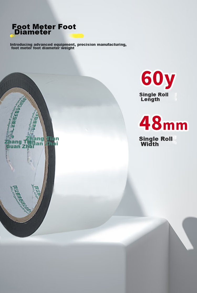 TANGO Aluminum Foil Tape, Waterproof, Oil-Proof, Stain-Resistant Tape for Stove, Range Hood, Water Pipe Isolation Protection, 48mm*60y (54.8 Meters)*60μm, 3 Rolls 6