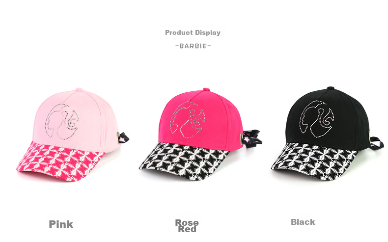 Barbie Children's Hat, Baby Visor Cap, Spring And Autumn Sun Hat, Girls' Sunhat, Trendy Girl's Summer Baseball Cap 3
