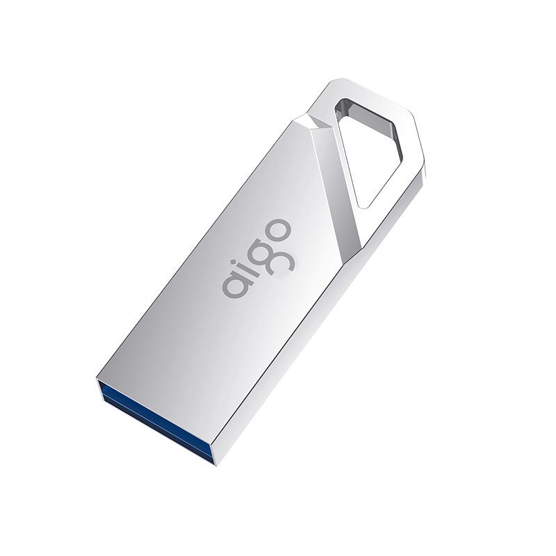 Aigo 256GB USB3.2 Gen 1 Flash Drive, Read Speed 220MB/s, U315 Metal Shell, Student Office Bid Computer Car Universal, Portable, Large Capacity Thumb Drive