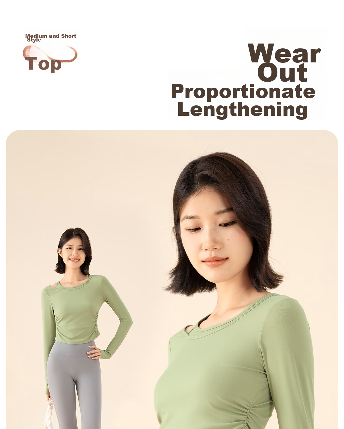 361° Yoga Top for Women, 2024 New Long-Sleeve Fitness Wear, Autumn And Winter High-End Pilates Sports Top for Wome 12