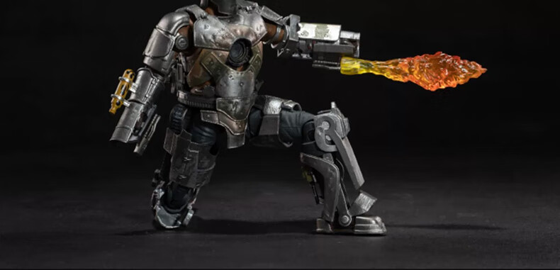 Marvel Iron Man MK1 Action Figure, 10th Anniversary Edition, Movable Model, Birthday Gift 13