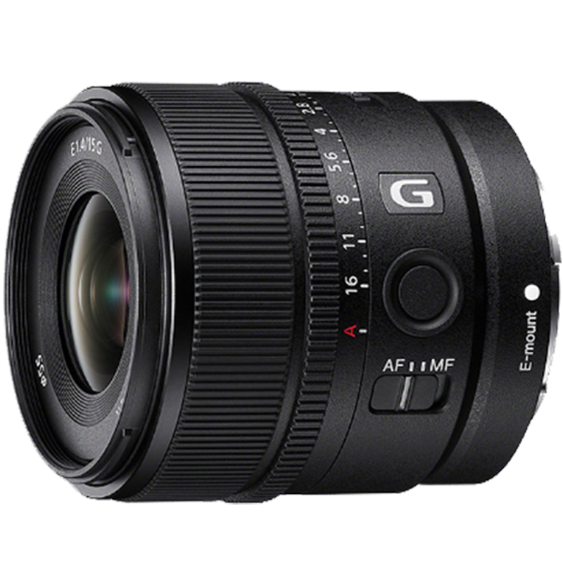 SONY E 15mm F1.4 G Ultra-Wide Prime G Lens, Lightweight Large Aperture (SEL15F14G)