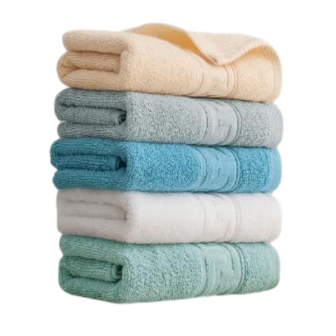 JD Original 100g Avati Long-Staple Cotton Towel, 10A Antibacterial, Extra Large And Thick, Pure Cotton Men's Face Towel, 5 Pieces
