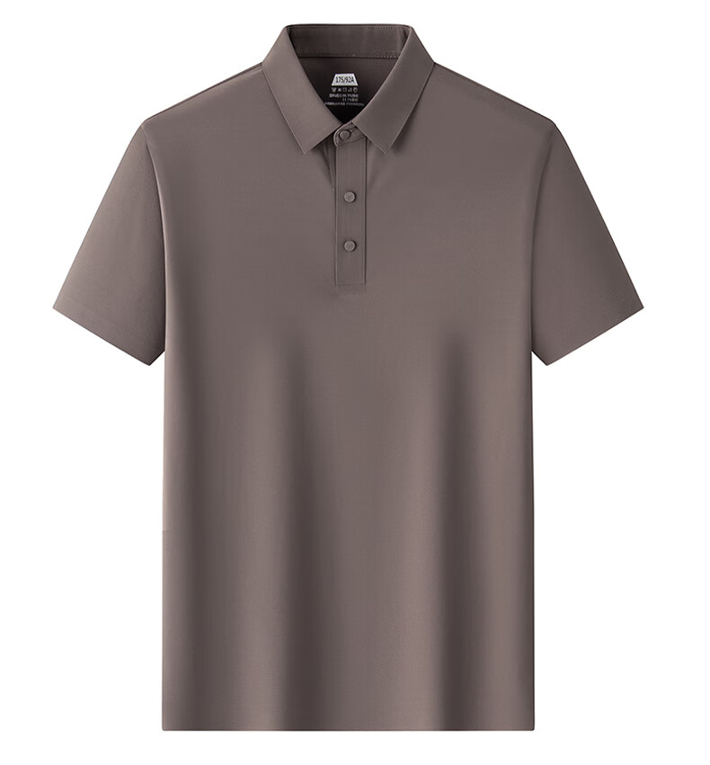 ROMON 7A Antibacterial Short Sleeve Polo Shirt Men Summer Cool Touch Sun Protection Business Shirt 15