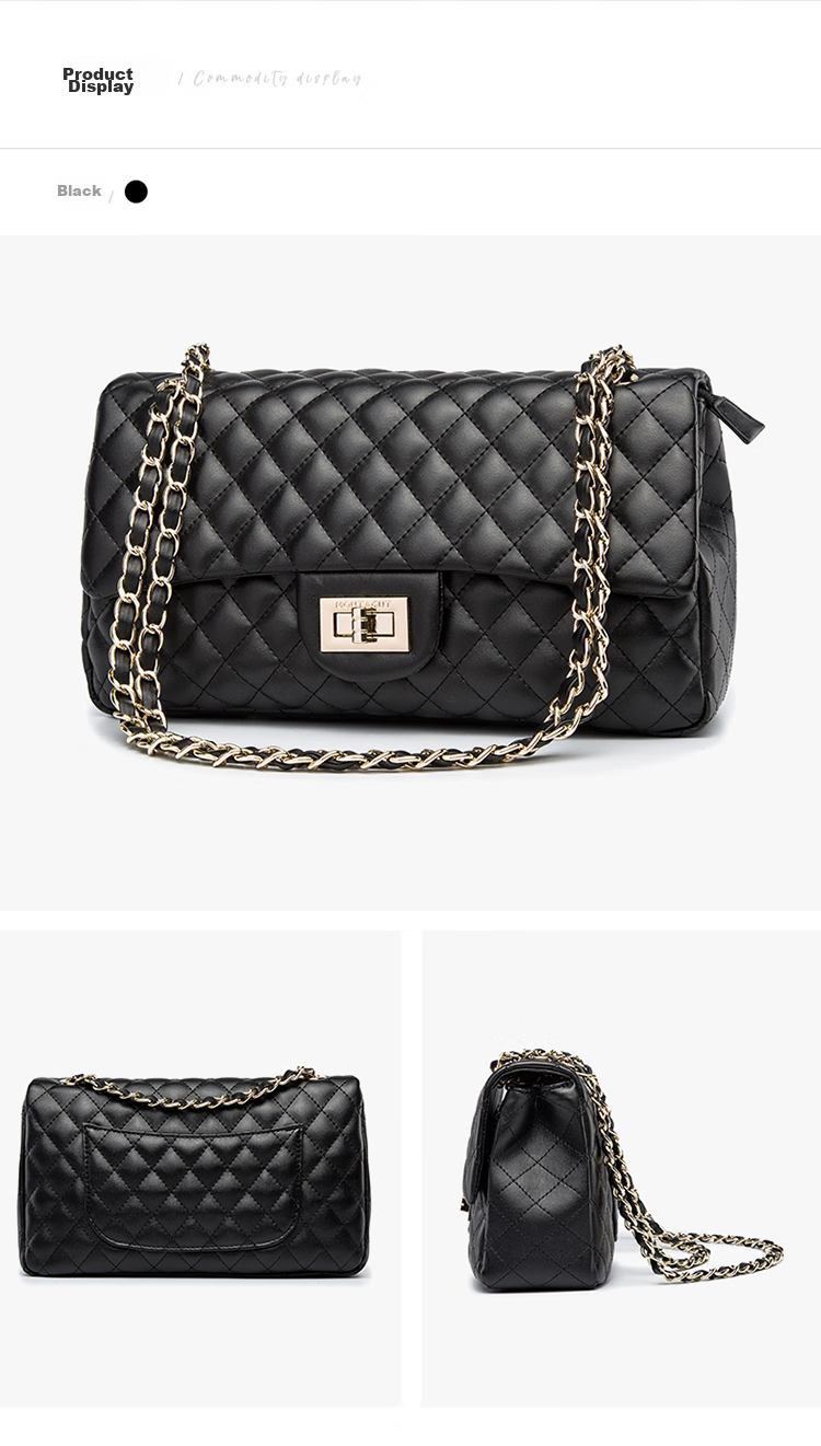 MONTAGUT Women's Handbag, Chanel-Inspired Chain Bag, 2026 New Crossbody Bag, Shoulder Bag, Birthday Gift for Wome 24