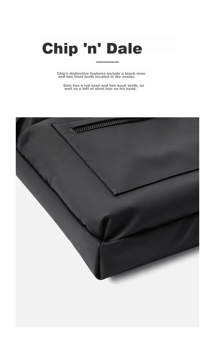 POLO Briefcase, Men's Casual Business Bag, 15-Inch Laptop Bag, Office Handbag for Men, Shoulder Crossbody Bag 9