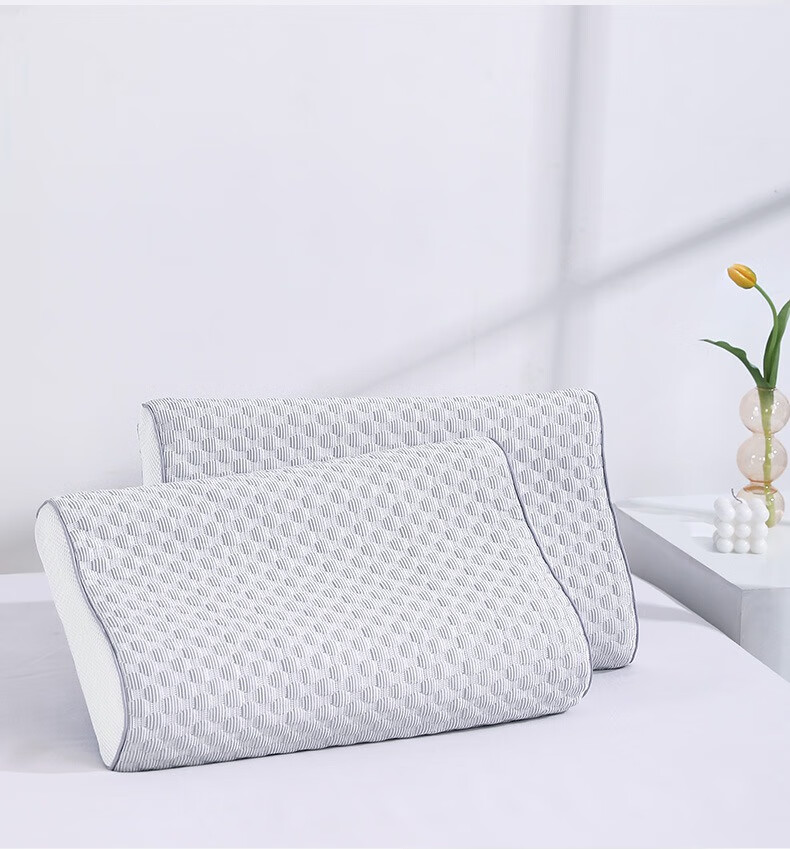 AVIVI Latex Pillow Case Memory Foam Pillow Latex Pillow Special Pillow Cover One Pack, Tranquil Blue, 30*50cm 6