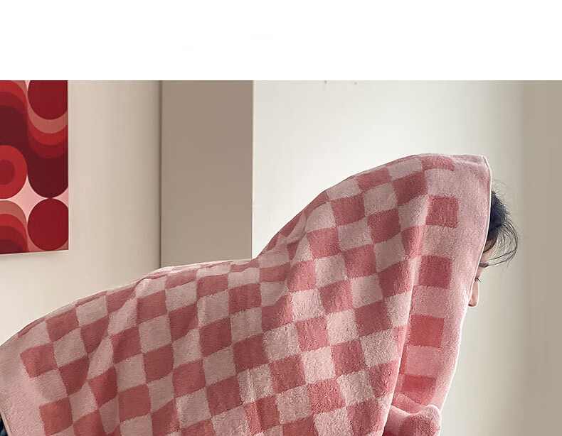 Fan Ye Pure Cotton Large Bath Towel Soft Absorbent Breathable Adult Women Men Shower Wrap Children Student Couple Large Towel 22