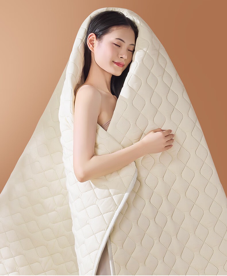 CHIGO [Dehumidifying And Mite-Removing] Double-Sided Dual Temperature Control, 3C Certified Water Heating Electric Heated Blanket, Electric Mattress Pad, 1.5x1.8m 12