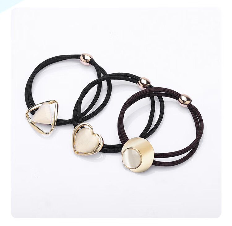 CHIMERA Rhinestone Hair Tie, High Elasticity Butterfly Band, Bun Maker, Hair Rope for Women, Mid-Autumn Festival Gift 13