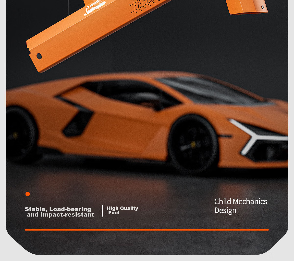 AUTOMOBILI LAMBORGHINI Children's Balance Bike for Ages 1-3, Anti-Rollover, Baby Mid-Autumn Festival National Day Birthday First Birthday Gift Gliding Walker 24