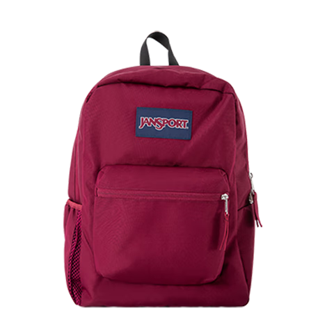 JANSPORT Backpack for Men And Women, Student School Laptop Bag, 47LW04S, Deep Purple Wine Red