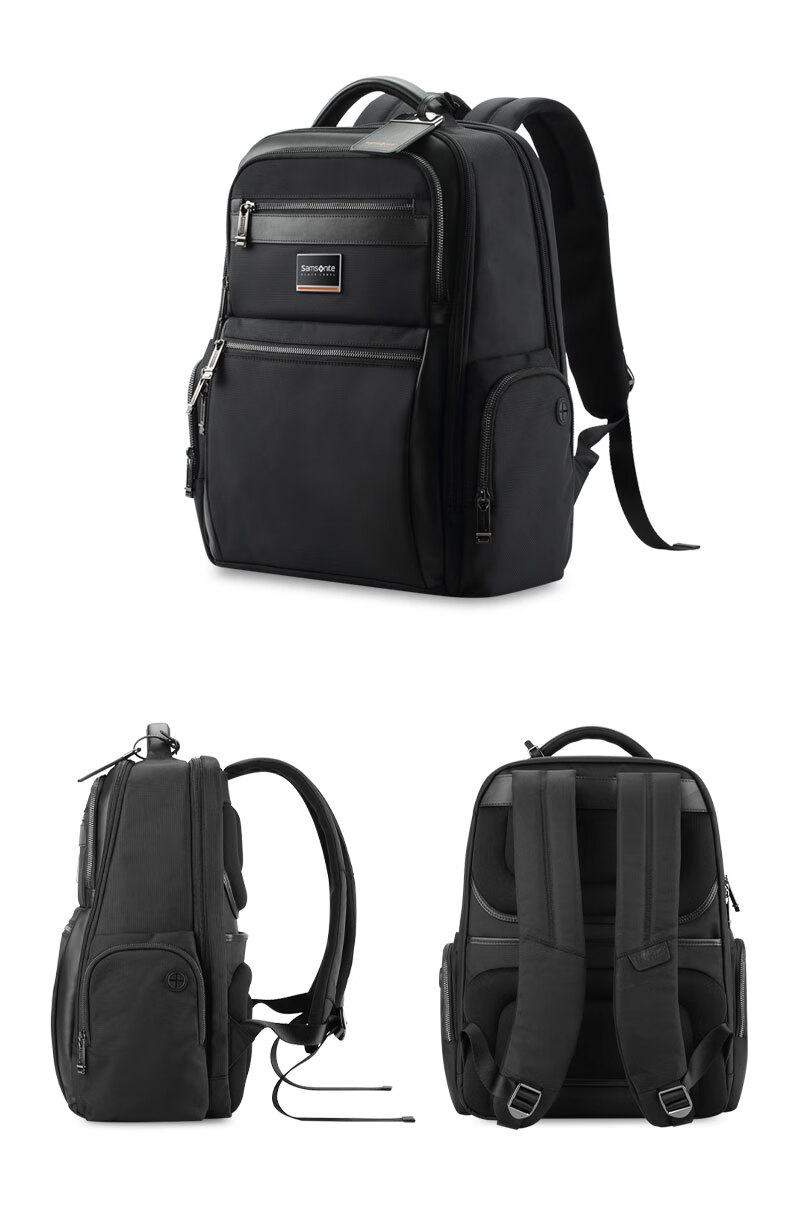 Xinxiuli Laptop Bag, Executive Briefcase, Men's Backpack, High-End Business Backpack for Men, Dark Gray HO0*38004 12