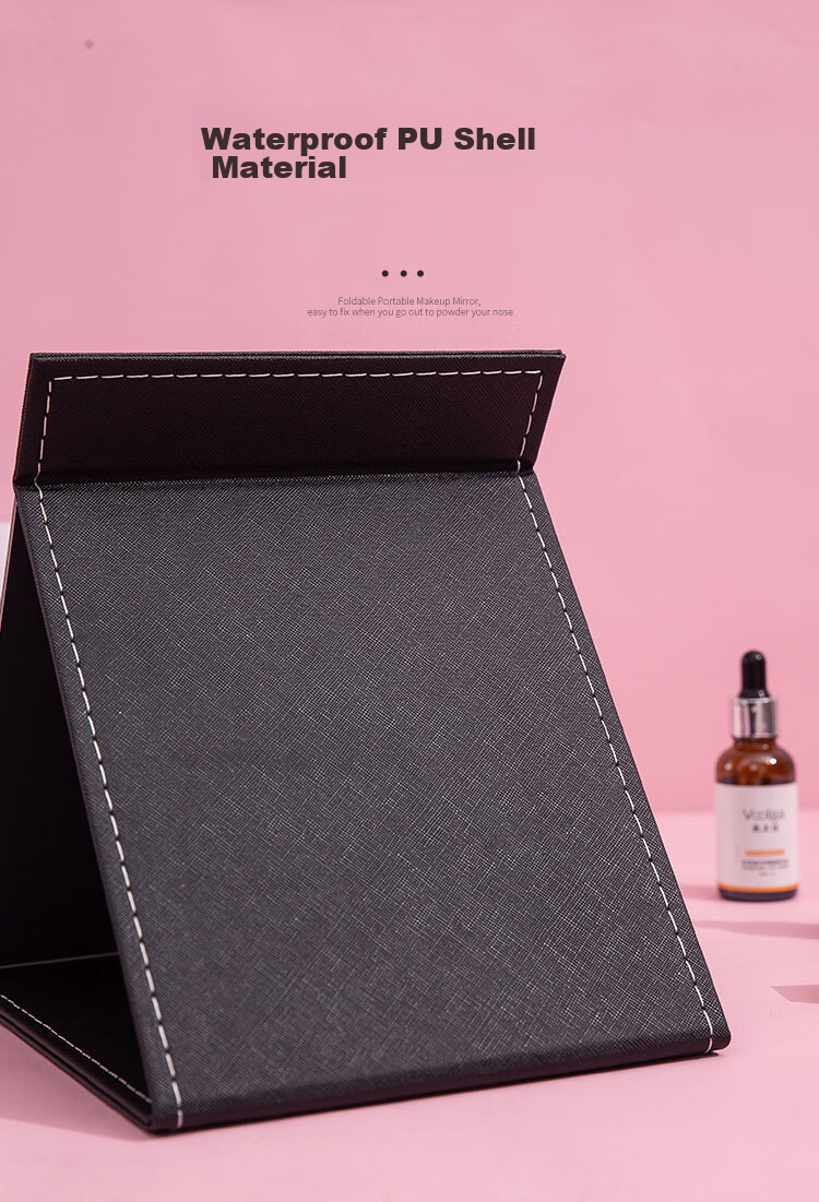 Jingxun Foldable Portable Makeup Mirror for Dormitory Students, Large Bathroom Desktop Dressing Mirror for Men And Wome 2