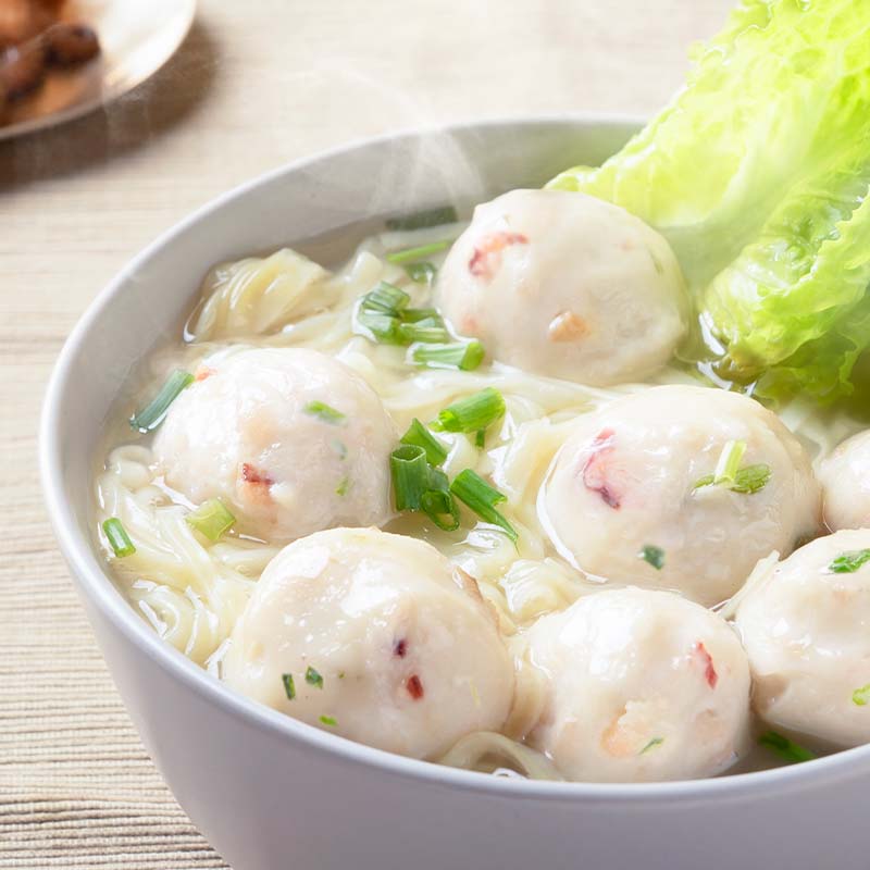 四海鱼蛋八爪鱼球一斤装500g火锅食材关东煮丸子空气炸锅生鲜鱼丸