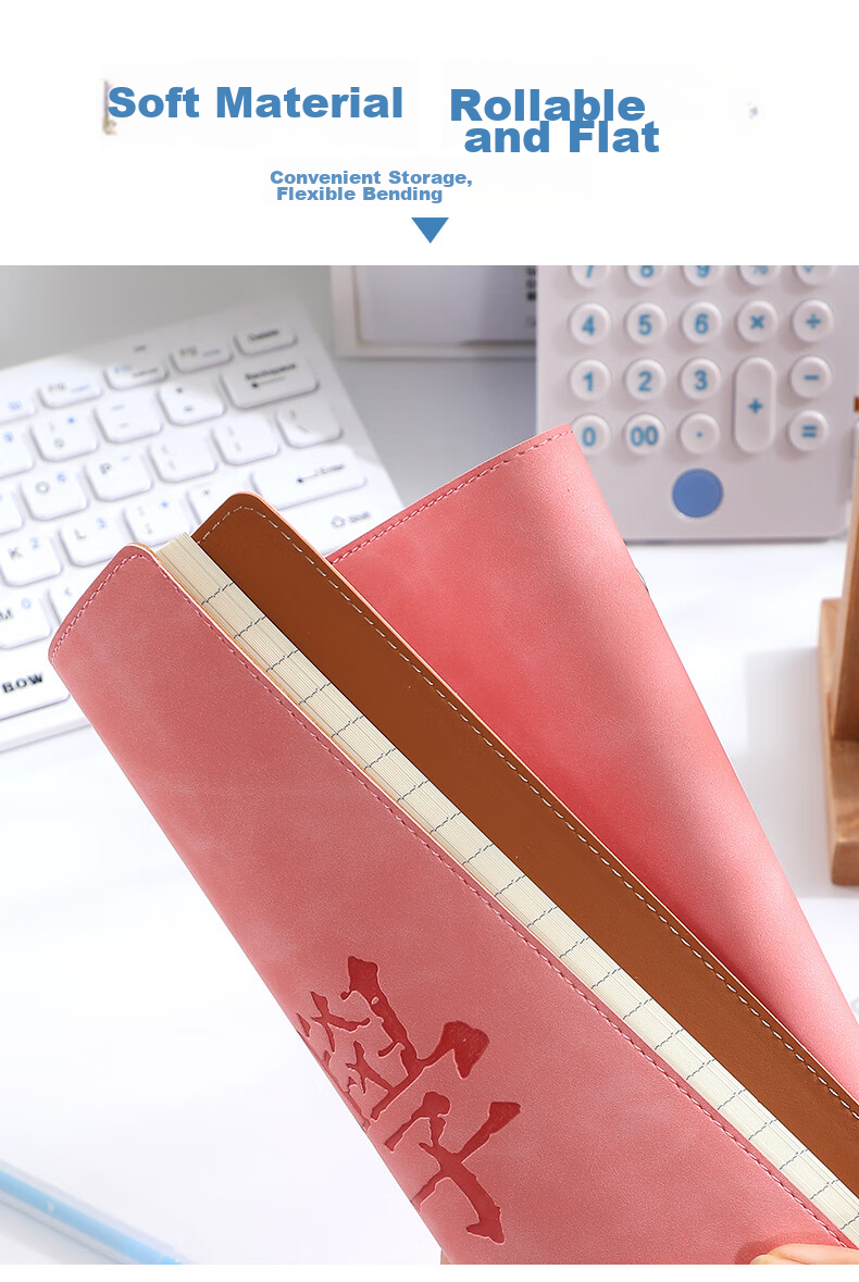 Zuolanzhe [Back to School Essential] Subject Loose-Leaf Notebook B5 High-Quality Soft Cover Thickened Comfortable for Middle And High School Students by Subject Error Correction Book for Chinese, Math, English And Other Subjects Homework Notebook 6