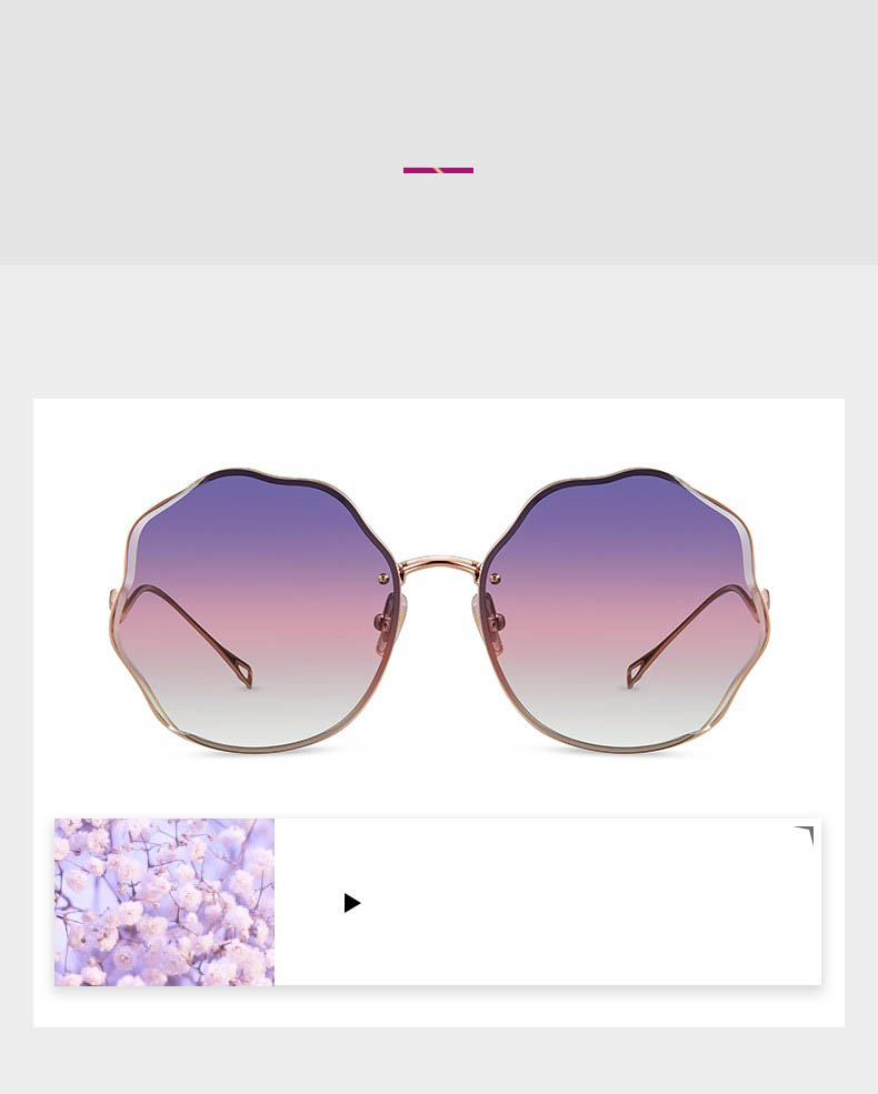 HELEN KELLER Sunglasses for Women, Elegant Slimming Glasses, Gradient Color Driving Anti-UV Specialized Eyewear H2108N02 3
