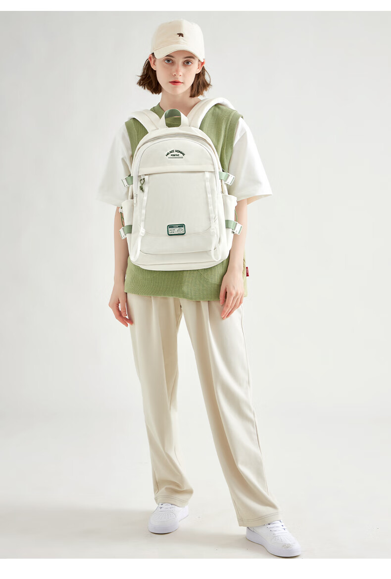 Mr.ace Homme Korean-Style Simple Fashion Backpack for Women, Large Capacity Schoolbag for College Students, Lightweight Backpack for Laptops And Notebooks for Me 9