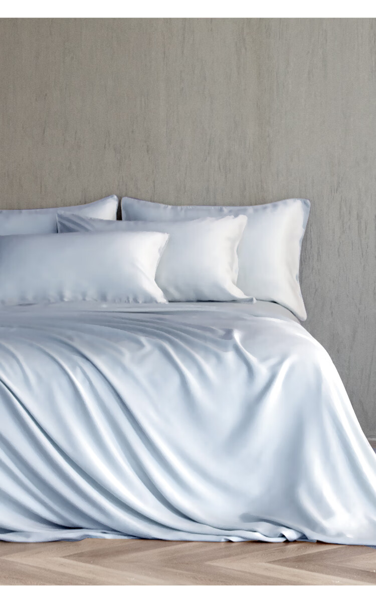 One's Member, 60 Thread Count Tencel Bedding Set, Summer Glass Purple, for 1.5m Bed, 200*230cm 12