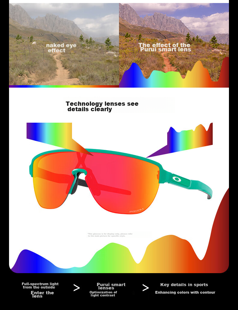 OAKLEY Cycling Glasses SPHAERA Sunglasses for Men And Women, Model 9403 4
