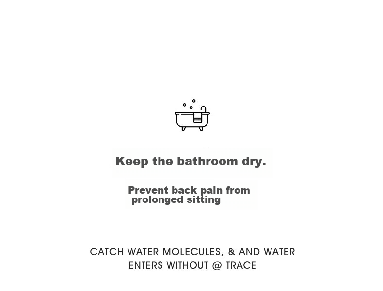 BULULOM Bathroom Non-Slip Foot Mat, Absorbent Bath Mat, Thickened Door Mat for Bathroom, Natural - Dark Gray 40*60cm 13