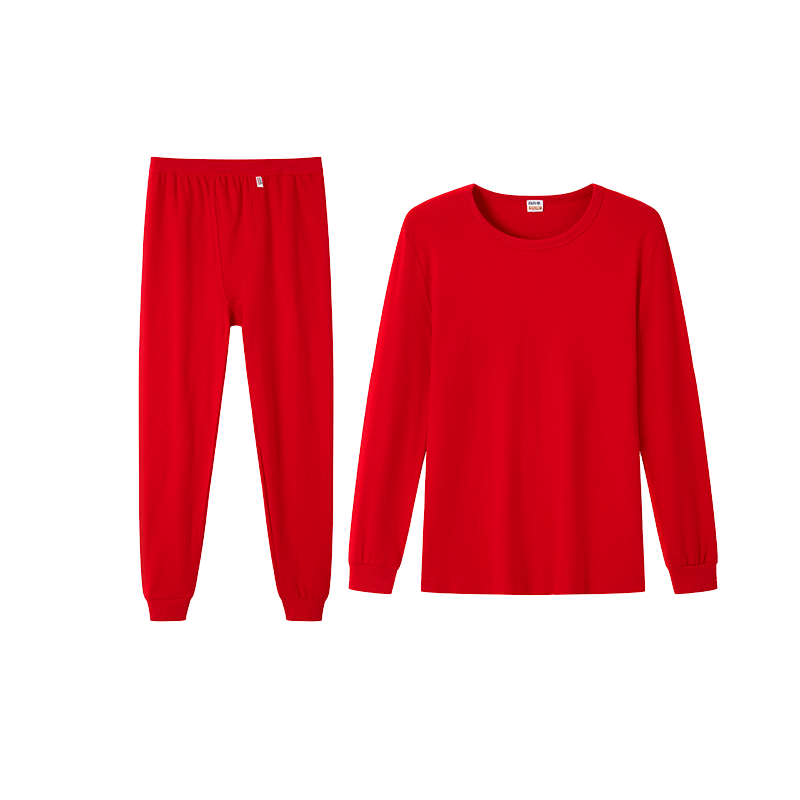 Yiershuang [Mall Quality] First-Class Product, 100% Cotton Men's Thermal Underwear Set, Autumn Top And Pants, Winter Pure Cotton Sweater And Pants