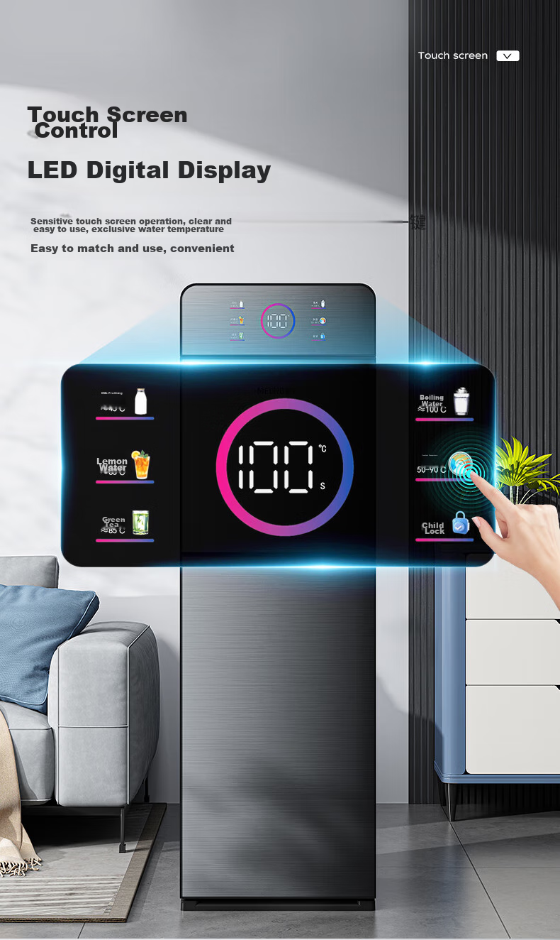 MeiLing Under-Counter Drinking Water Dispenser, Home Use, Freestanding, Warm And Hot Type, Rapid Heating, One-Touch Control, Temperature Selection, Efficient Heat Generation, Bottom-Loading Water Tank, Drinking Water Machine MY-LX1003 4